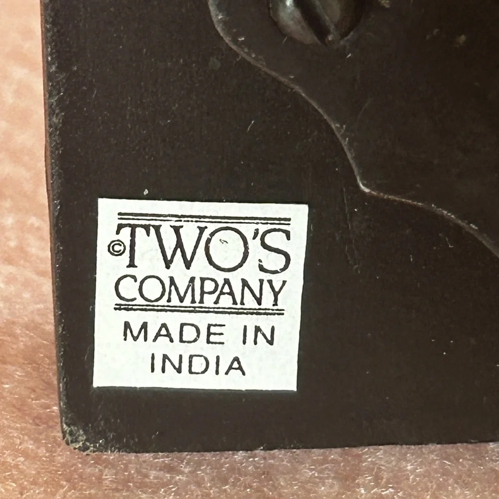 Two’s Company Mother of Pearl Inlay Picture Frame 2x2 “ picture